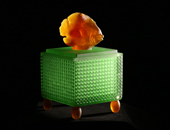 image of Damsel Fish with Green Box